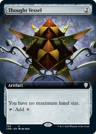 (703/361) Magic The Gathering Commander Legends: Extras Single: Thought Vessel  Uncommon