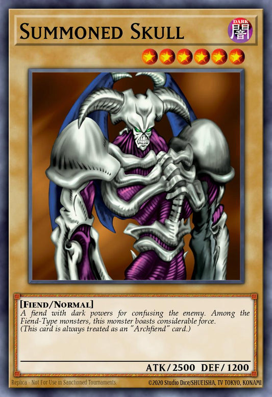 (235) YuGiOh TCG LCJW: Legendary Collection 4: Mega Pack Single: Summoned Skull  Rare
