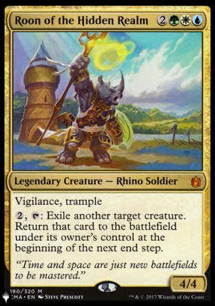 (190) Magic The Gathering The List Single: Roon of the Hidden Realm  Mythic