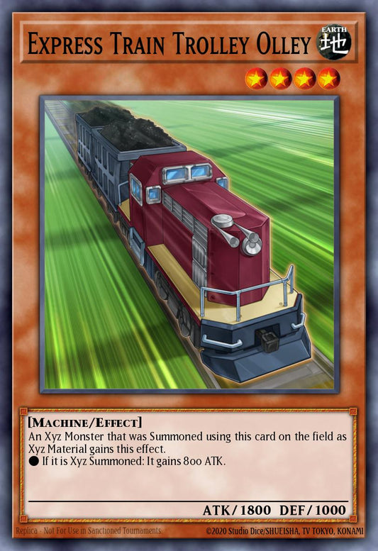 (039) YuGiOh TCG DLCS: Dragons of Legend: The Complete Series Single: Express Train Trolley Olley  Common