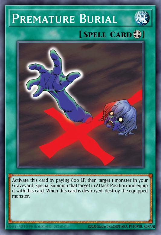 (064) YuGiOh TCG LCJW: Legendary Collection 4: Mega Pack Single: Premature Burial  Common