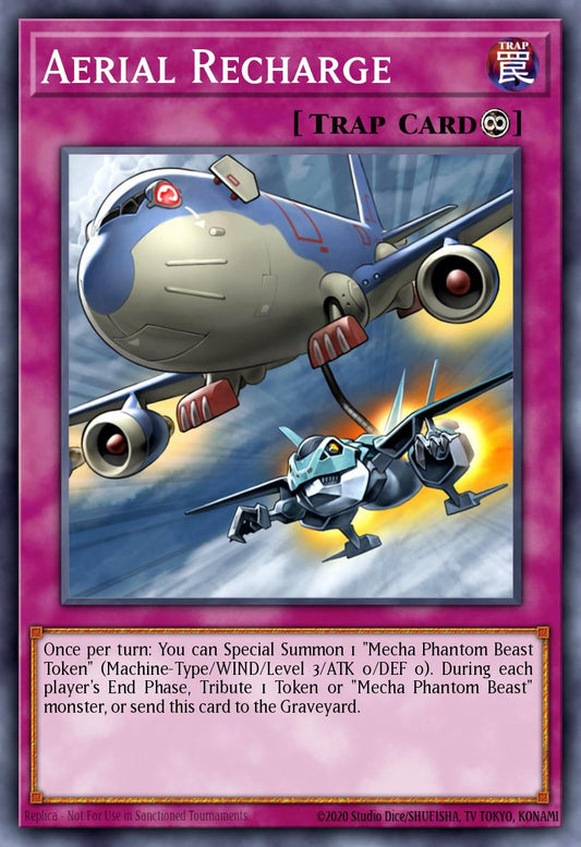 (048) YuGiOh TCG MP14: 2014 Mega-Tins Mega-Pack Single: Aerial Recharge  Common
