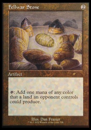 (708) Magic The Gathering Secret Lair Drop Series Single: Fellwar Stone (V.2) Holo Rare