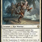 (709) Magic The Gathering Commander Legends: Battle for Baldur's Gate: Extras Single: Squad Commander Holo Rare