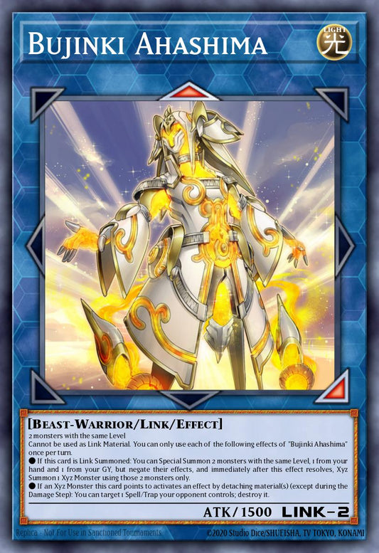 (018) YuGiOh TCG DUOV: Duel Overload Single: Bujinki Ahashima  Ultra Rare