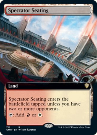 (711/361) Magic The Gathering Commander Legends: Extras Single: Spectator Seating  Rare
