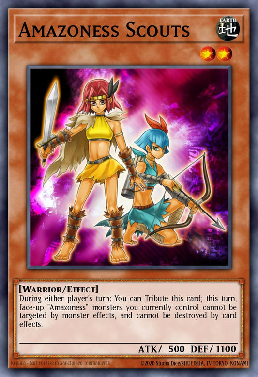 (095) YuGiOh TCG LCJW: Legendary Collection 4: Mega Pack Single: Amazoness Scouts  Common