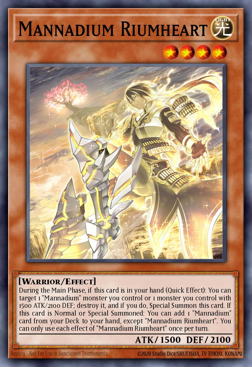 (079) YuGiOh TCG MP24: 25th Anniversary Tin: Dueling Mirrors Single: Mannadium Riumheart  Secret Rare