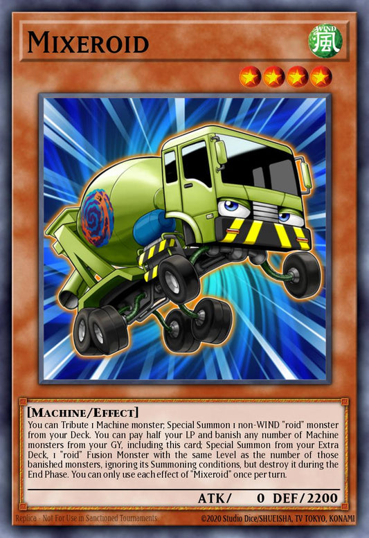 (029) YuGiOh TCG LEDU: Legendary Duelists Single: Mixeroid  Rare