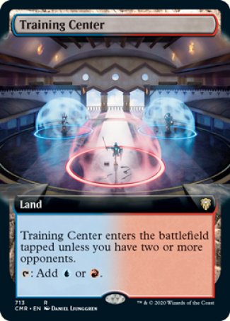 (713/361) Magic The Gathering Commander Legends: Extras Single: Training Center Holo Rare