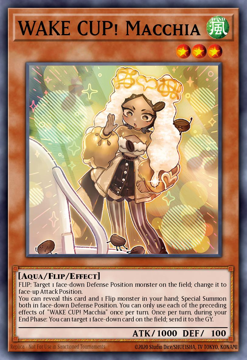 (032) YuGiOh TCG DOOD: Doom of Dimensions Single: WAKE CUP! Macchia  Common