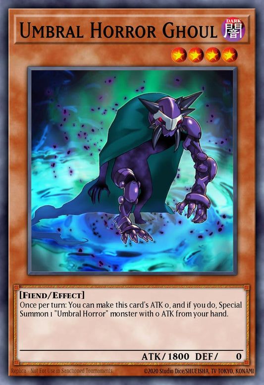 (066) YuGiOh TCG MP14: 2014 Mega-Tins Mega-Pack Single: Umbral Horror Ghoul  Common