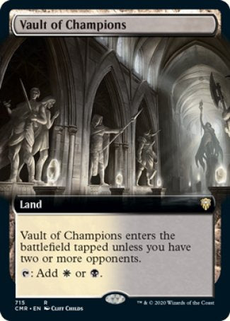 (715/361) Magic The Gathering Commander Legends: Extras Single: Vault of Champions Holo Rare