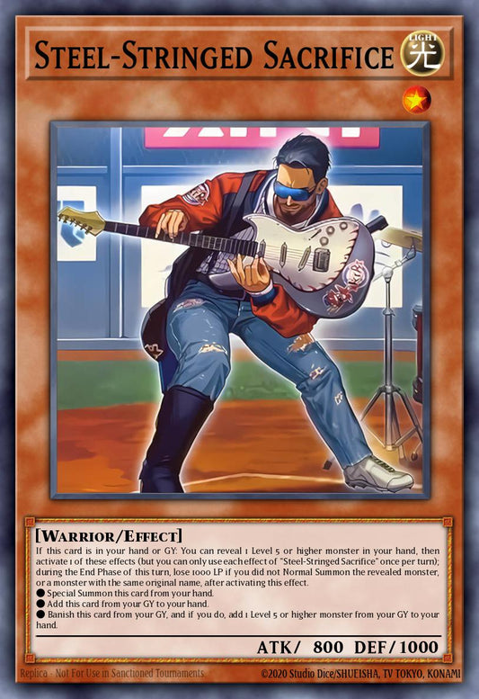 (DUAD087) YuGiOh TCG Duelist’s Advance Single: Steel-Stringed Sacrifice  Common