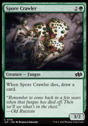 (716) Magic The Gathering Foundations Jumpstart Single: Spore Crawler  Common