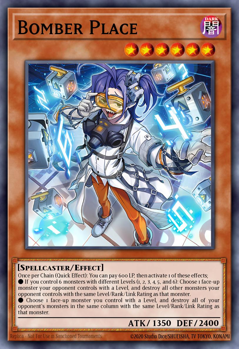 (034) YuGiOh TCG ALIN: Alliance Insight Single: Bomber Place  Common