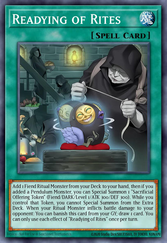 (DUAD086) YuGiOh TCG Duelist’s Advance Single: Readying of Rites  Super Rare