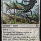 (717) Magic The Gathering Commander Masters: Extras Single: Skittering Cicada  Rare