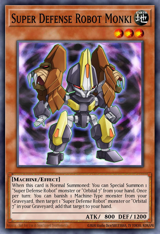(065) YuGiOh TCG MP14: 2014 Mega-Tins Mega-Pack Single: Super Defense Robot Monki  Common