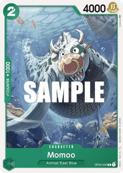 (035) One Piece TCG OP03: Pillars of Strength Single: Momoo (OP03-035)  Common