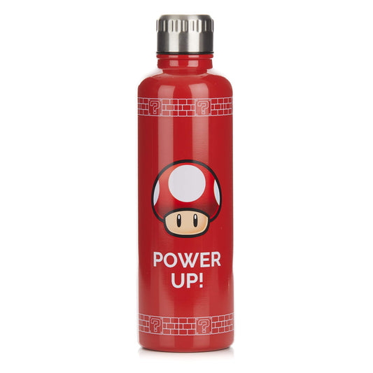 Super Mario Power Up Water Bottle