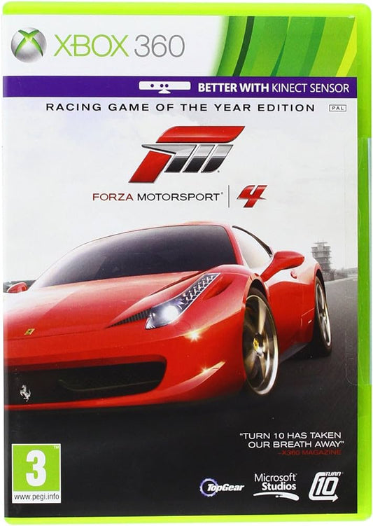 Xbox 360: Forza Motorsport 4 [Game of the Year Edition]