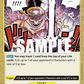 (121) One Piece TCG OP03: Pillars of Strength Single: Thunder Bolt (OP03-121)  Common