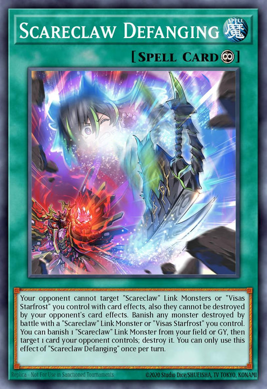(324) YuGiOh TCG MP24: 25th Anniversary Tin: Dueling Mirrors Single: Scareclaw Defanging  Common