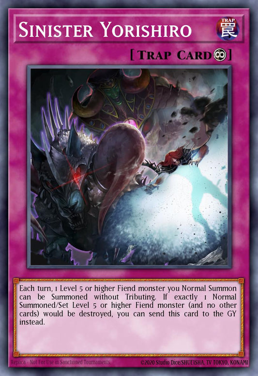 (182) YuGiOh TCG MP14: 2014 Mega-Tins Mega-Pack Single: Sinister Yorishiro  Ultra Rare