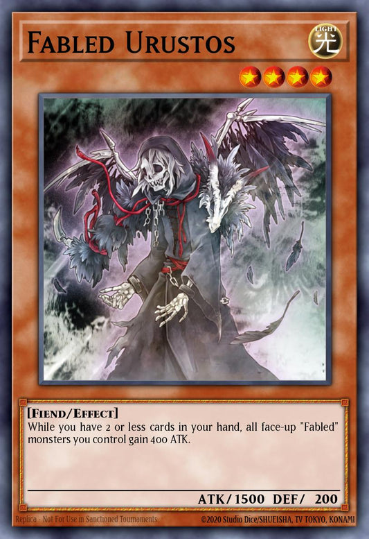 (128) YuGiOh TCG HAC1: Hidden Arsenal: Chapter 1 Single: Fabled Urustos (V.1 - Common)  Common