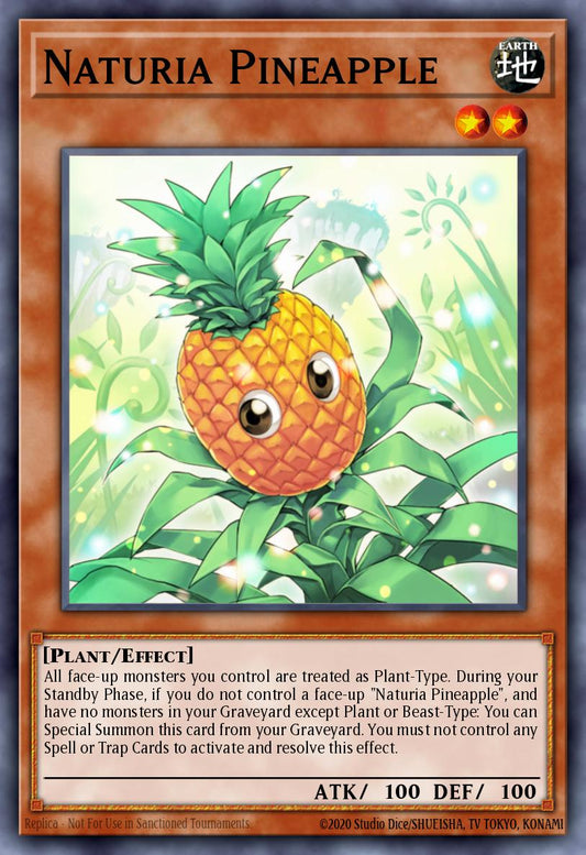 (118) YuGiOh TCG HAC1: Hidden Arsenal: Chapter 1 Single: Naturia Pineapple (V.2 - Parallel Rare)  Parallel Rare