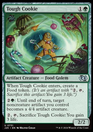 (731) Magic The Gathering Foundations Jumpstart Single: Tough Cookie  Uncommon