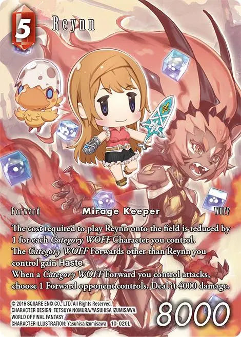 (020) Final Fantasy TCG Opus X: Ancient Champions Single: Reynn (10-020) (V.2)  Legend