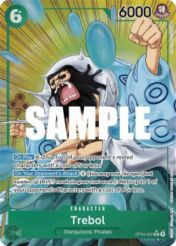 (030) One Piece TCG OP04: Kingdoms of Intrigue Single: Trebol (OP04-030) (V.2)  Alternate Art