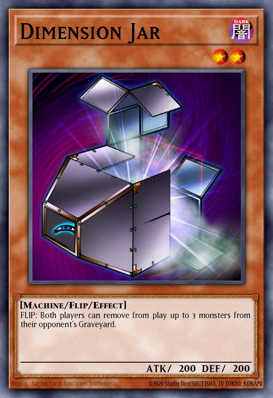 (023) YuGiOh TCG MFC: Magician's Force Single: Dimension Jar  Common
