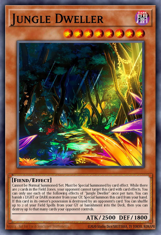 (085) YuGiOh TCG LEDE: Legacy of Destruction Single: Jungle Dweller  Common