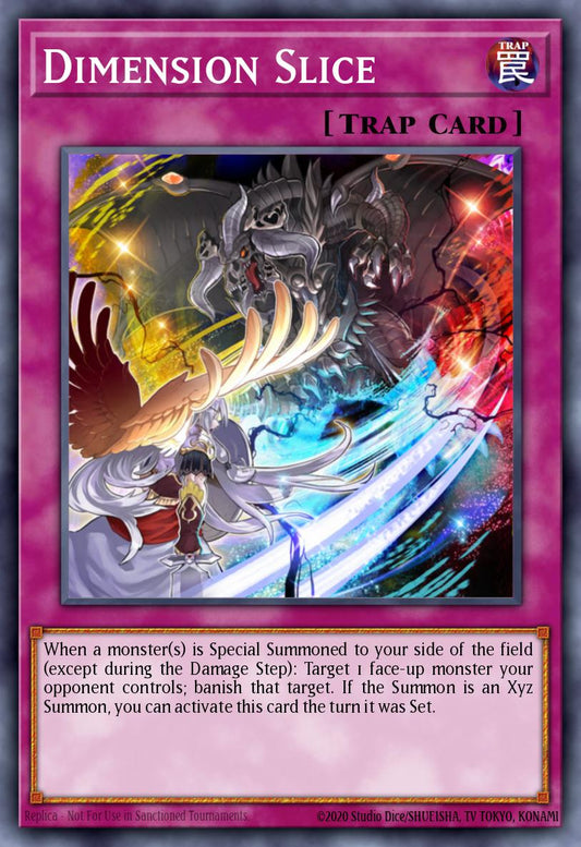 (094) YuGiOh TCG BPW2: Battle Pack 2: War of the Giants - Round 2 Single: Dimension Slice  Common
