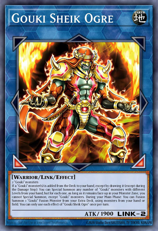 (050) YuGiOh TCG DOOD: Doom of Dimensions Single: Gouki Sheik Ogre  Common