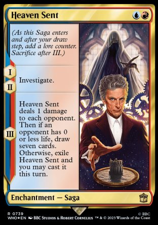 (739) Magic The Gathering Universes Beyond: Doctor Who: Extras Single: Heaven Sent  Rare