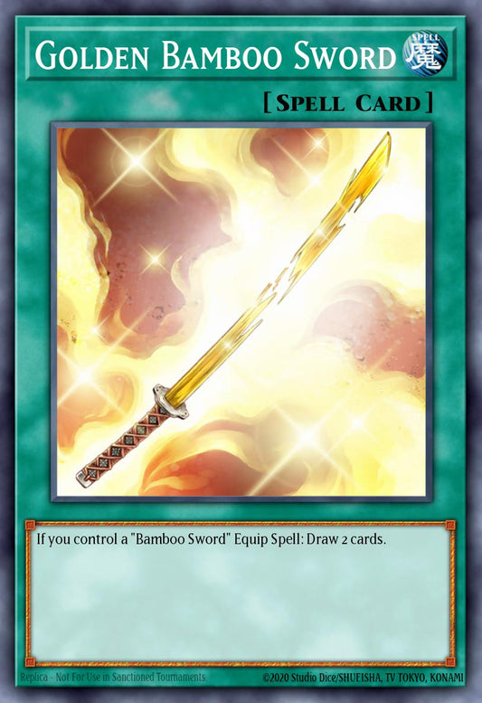 (062) YuGiOh TCG LODT: Light of Destruction Single: Golden Bamboo Sword (V.1 - Common)  Common