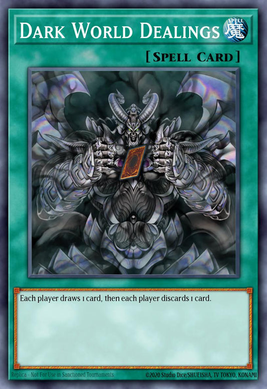 (251) YuGiOh TCG LCJW: Legendary Collection 4: Mega Pack Single: Dark World Dealings  Super Rare