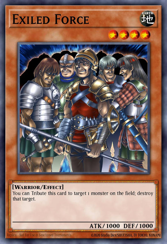 (143) YuGiOh TCG DB2: Dark Beginning 2 Single: Exiled Force  Common