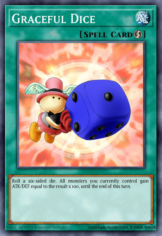 (065) YuGiOh TCG LCJW: Legendary Collection 4: Mega Pack Single: Graceful Dice  Common