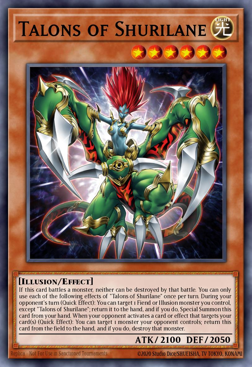 (028) YuGiOh TCG LEDE: Legacy of Destruction Single: Talons of Shurilane  Common
