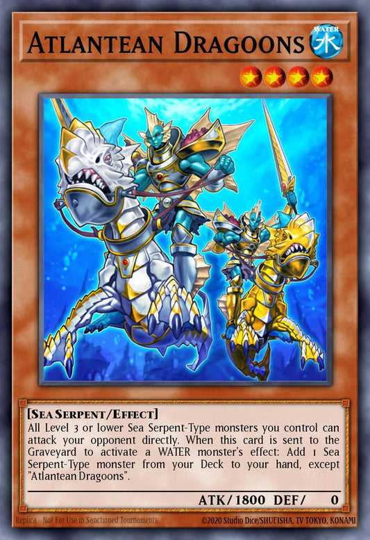 (006) YuGiOh TCG RA03: Quarter Century Bonanza Single: Atlantean Dragoons (V.6 - Collectors Rare)  Collectors Rare
