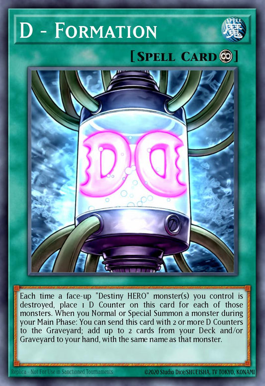 (048) YuGiOh TCG LODT: Light of Destruction Single: D - Formation (V.2 - Common)  Common