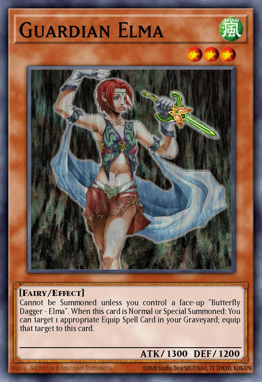 (EN005) YuGiOh TCG DCR: Dark Crisis Single: Guardian Elma (V.2 - Common)  Common