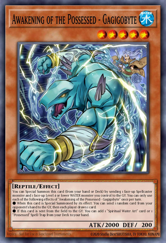 (143) YuGiOh TCG DLCS: Dragons of Legend: The Complete Series Single: Awakening of the Possessed - Gagigobyte  Secret Rare