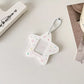 Photocard Holder: Star Shape: Glitter White