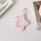 Photocard Holder: Star Shape: Glitter Pink